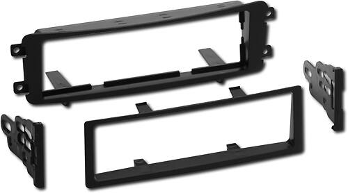 Angle. Metra - Dash Kit for Select 2004-2011 Mitsubishi Endeavor DIN - Black.