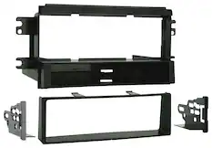 Front. Metra - Dash Kit for Select 2004-2009 Kia Spectra - Black.