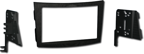Angle View: Metra - Installation Kit for Select 2014 and Later Kia Soul Vehicles - Matte Black