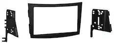 Front. Metra - Dash Kit for Select 2010-2014 Subaru Outback DDIN - Black.