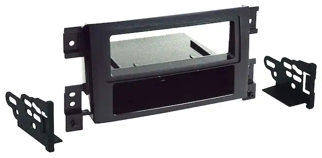 Front. Metra - Dash Kit for Select 2006-2013 Suzuki Grand DIN - Black.