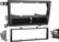 Angle. Metra - Dash Kit for Select 2001-2004 Nissan Pathfinder DIN - Black.