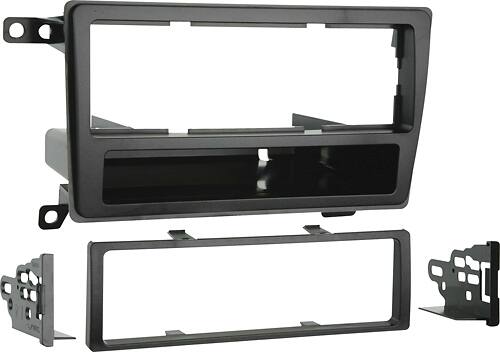 Angle. Metra - Dash Kit for Select 2001-2004 Nissan Pathfinder DIN - Black.