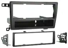 Front. Metra - Dash Kit for Select 2001-2004 Nissan Pathfinder DIN - Black.