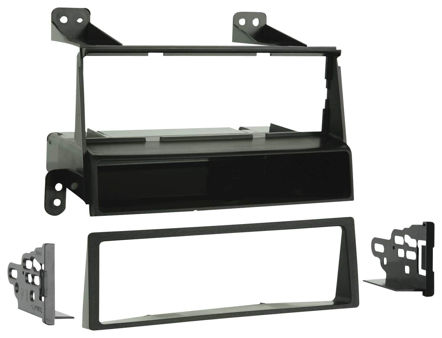 Metra - Dash Kit for Select 2006-2011 Hyundai Azera DIN - Black - Front_Zoom