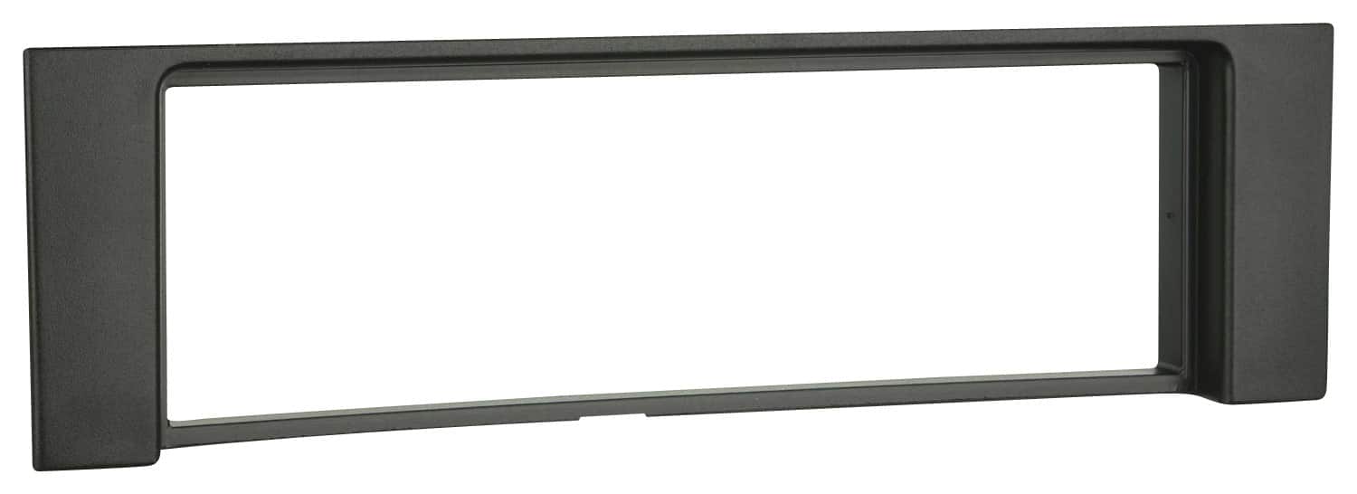 Front. Metra - Dash Kit for Select 2001-2013 Audi A4 DIN - Black.