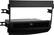 Angle. Metra - Dash Kit for Select 2006-2008 Hyundai Sonata DDIN - Black.
