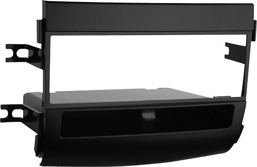 Angle. Metra - Dash Kit for Select 2006-2008 Hyundai Sonata DDIN - Black.