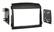 Front. Metra - Dash Kit for Select 2006-2008 Hyundai Sonata DDIN - Black.