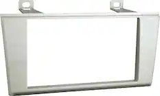 Angle. Metra - Dash Kit for Select 2000-2006 Ford Thunderbird DDIN - Silver.