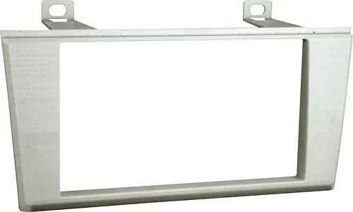 Angle. Metra - Dash Kit for Select 2000-2006 Ford Thunderbird DDIN - Silver.