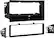 Angle. Metra - Dash Kit for Select 2007-2009 Kia Sorento DDIN - Black.