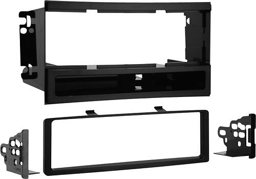 Angle. Metra - Dash Kit for Select 2007-2009 Kia Sorento DDIN - Black.