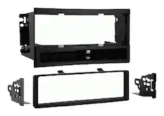 Front. Metra - Dash Kit for Select 2007-2009 Kia Sorento DDIN - Black.