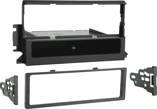 Angle View: Metra - Dash Kit for Select 1998-2002 Lincoln Continental DIN - Black