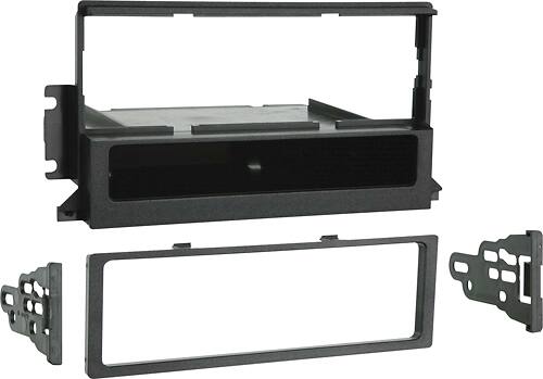 Angle. Metra - Dash Kit for Select 1998-2002 Lincoln Continental DIN - Black.
