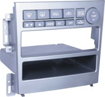 Metra - Dash Kit for Select 2005-2007 Infiniti G35 DIN - Silver - Angle_Zoom