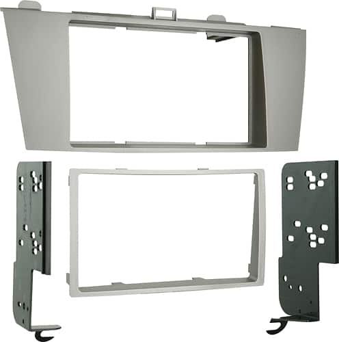 Angle. Metra - Dash Kit for Select 2004-2008 Toyota Solara DDIN - Silver.
