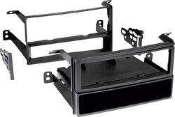 Metra - Dash Kit for Select 2003-2008 Honda Pilot DIN - Black - Angle_Zoom