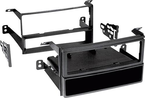 Angle. Metra - Dash Kit for Select 2003-2008 Honda Pilot DIN - Black.