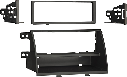 Angle View: Metra - Dash Kit for Select 2011-2013 Kia Sorento DIN - Black