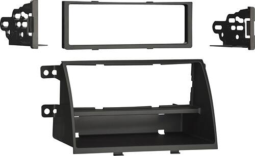 Angle. Metra - Dash Kit for Select 2011-2013 Kia Sorento DIN - Black.