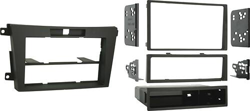Angle. Metra - Dash Kit for Select 2007-2009 Mazda CX-7 DIN DDIN - Black.