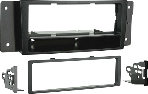 Angle View: Metra - Dash Kit for Select 2004-2008 Chrysler Pacifica DIN - Black