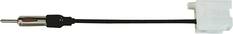 Front. Metra - Antenna Adapter for Select 2001-2017 Lexus GS 300 LS 430 GS 430 GS 200t HS250h GS 460 GS 350 - Black.