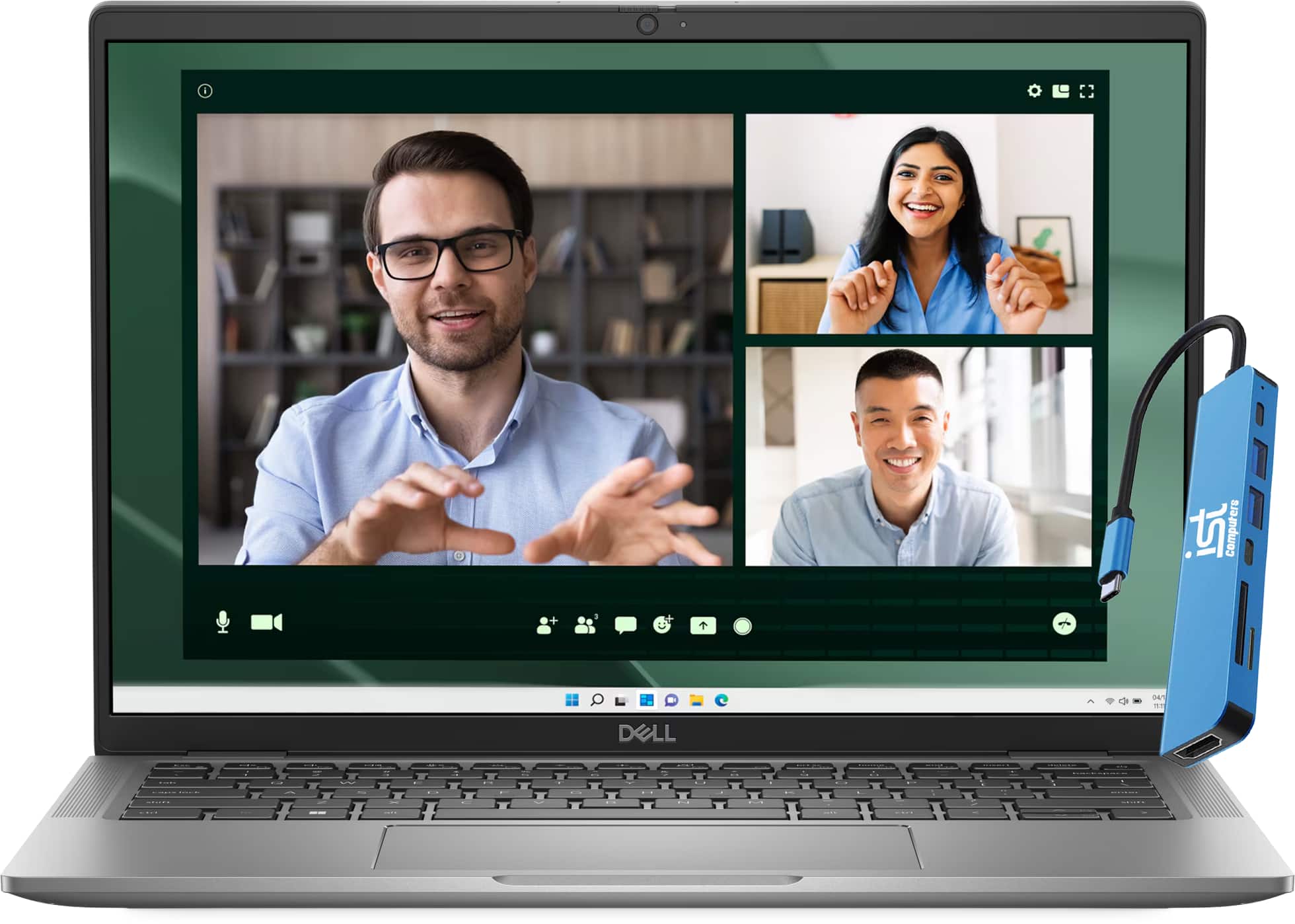 Dell - Latitude 7450 14'' FHD+ AI PC Laptop - Premium - Intel Core Ultra 7 165H - 16GB RAM - 256GB SSD - Thunderbolt - Win11Pro - Gray
