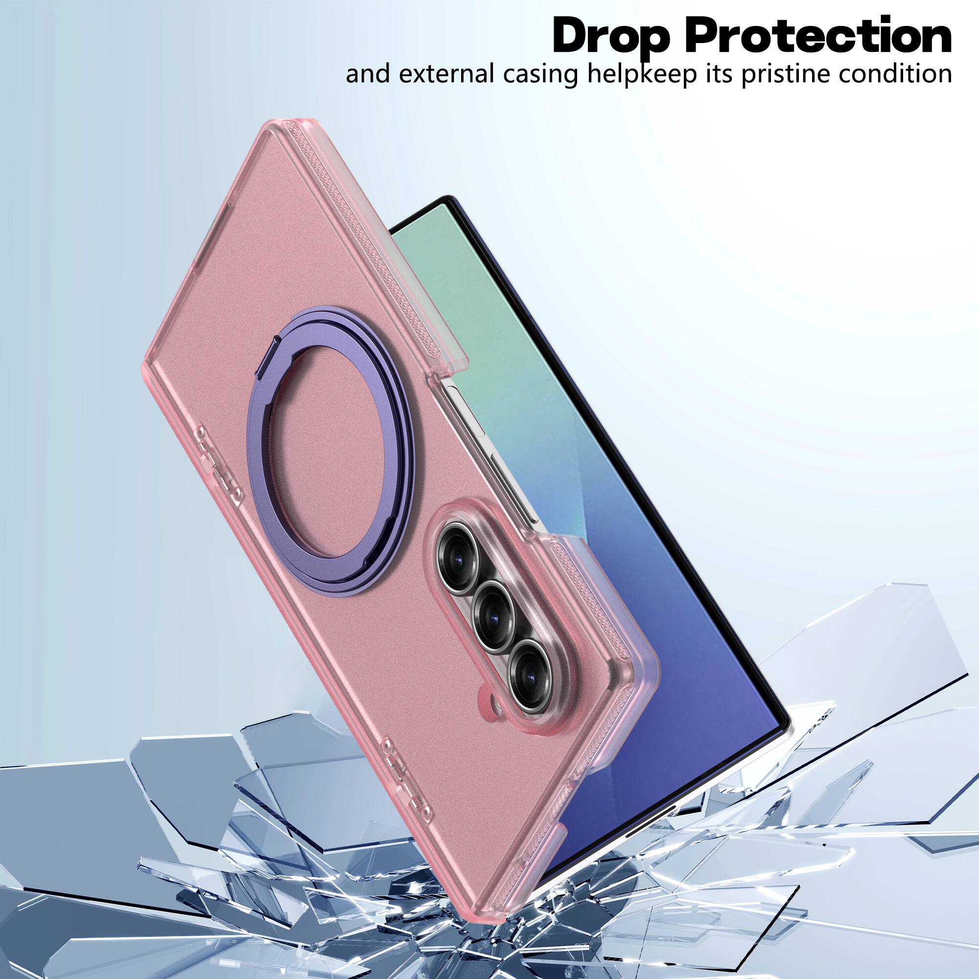 Drop Protection and external casing help keep its pristine condition
