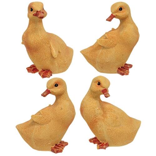Front. BreeBe - Resin Duckling 4 Asstd. - Orange.