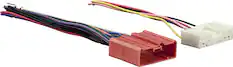 Angle. Metra - Radio Harness for Select 2009-2012 Mazda CX-7 - Multi.
