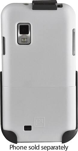 Front Standard. Platinum Series - Case for Samsung Fascinate Mobile Phones - White.