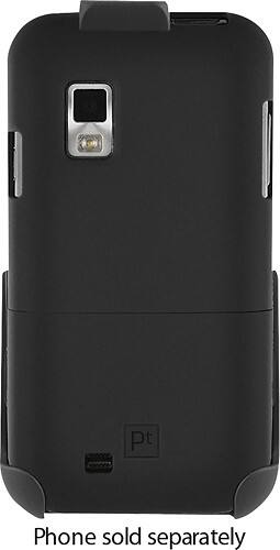 Front Standard. Platinum Series - Case for Samsung Fascinate Mobile Phones - Black.