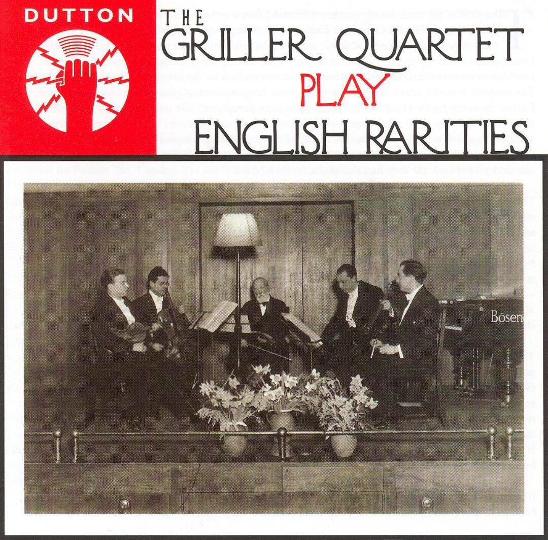 Best Buy The Griller Quartet Play English Rarities [CD]