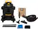 Angle. Stanley - 6 Gallon wet/dry vacuum - black.
