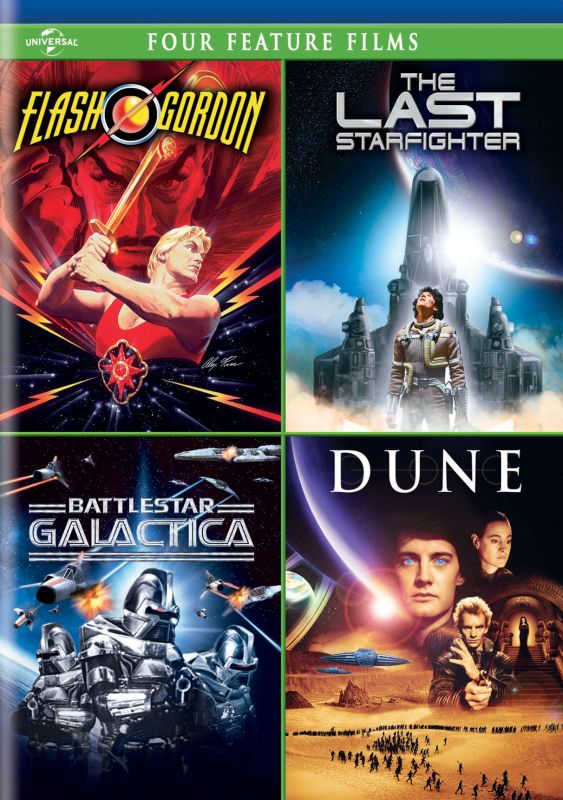  Flash Gordon/The Last Starfighter/Battlestar Galactica/Dune [4 Discs] [With Movie Cash] [DVD]