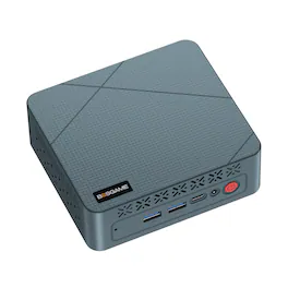 BOSGAME - E2 Air Mini PC AMD Ryzen 5 3501U, 8GB DDR4 RAM, 256GB SATA SSD - Blue
