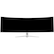 Angle. Deco Gear - 49” Curved Super Ultrawide Monitor, 144Hz, HDR, 3840×1080 WDFHD, Adaptive-Sync, HDMI 2.1, DP 1.4, Gaming & Work - White.