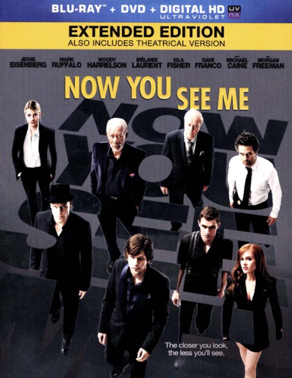 Now You See Me [2 Discs] [Blu-ray/DVD] [Includes Digital Copy] [2013]
