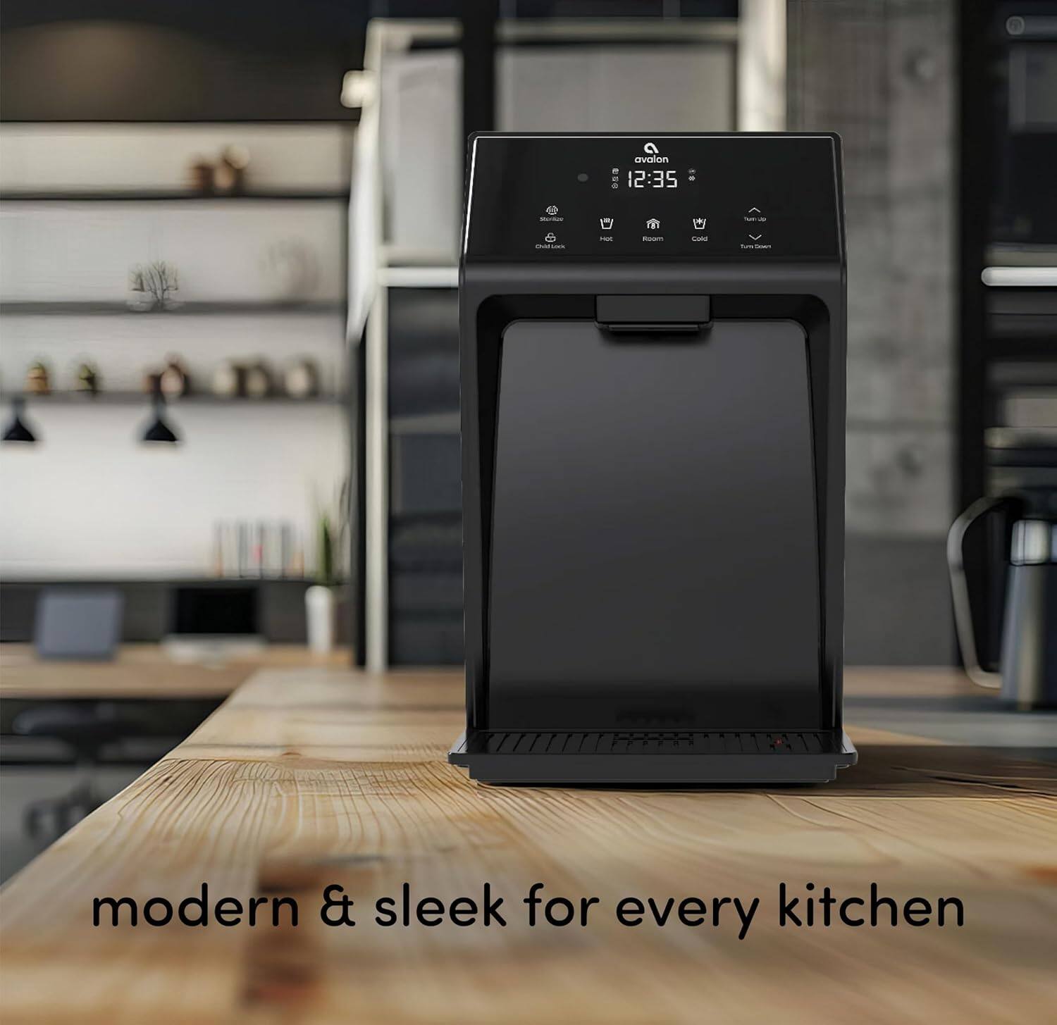 avalon . . . 12:35 - - - - modern & sleek for every kitchen