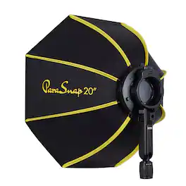 Glow - PS-B20K ParaSnap Octagonal Softbox (20") for Round Head Flashs Zoom Li-on X, Profoto A1 and Godox V1