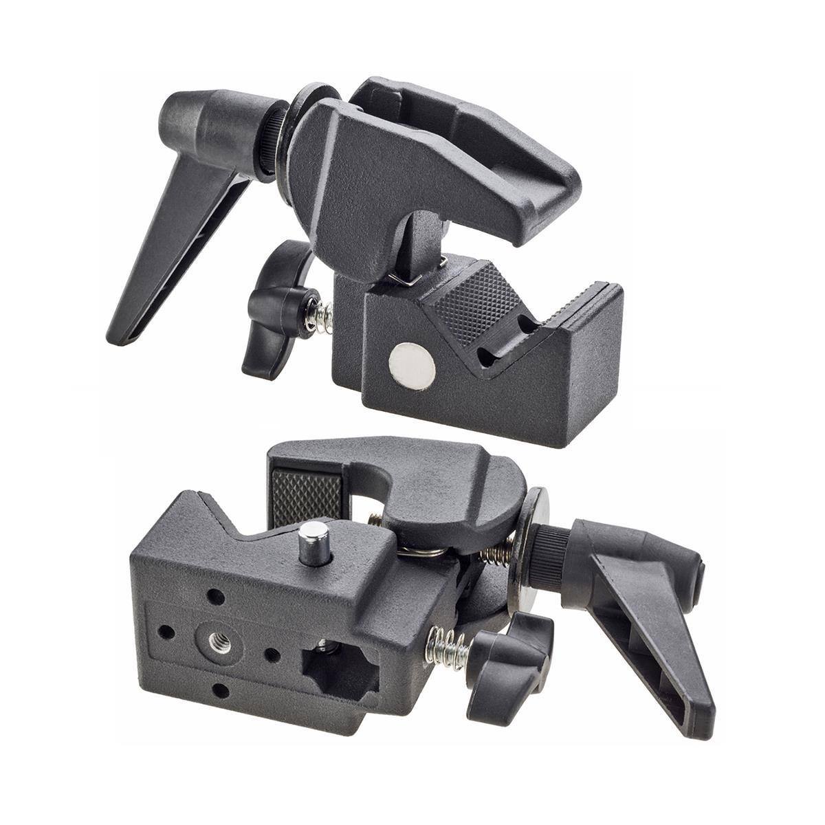 Alt View 1. Flashpoint - Flashpoint Super Clamp, Black, No Stud.