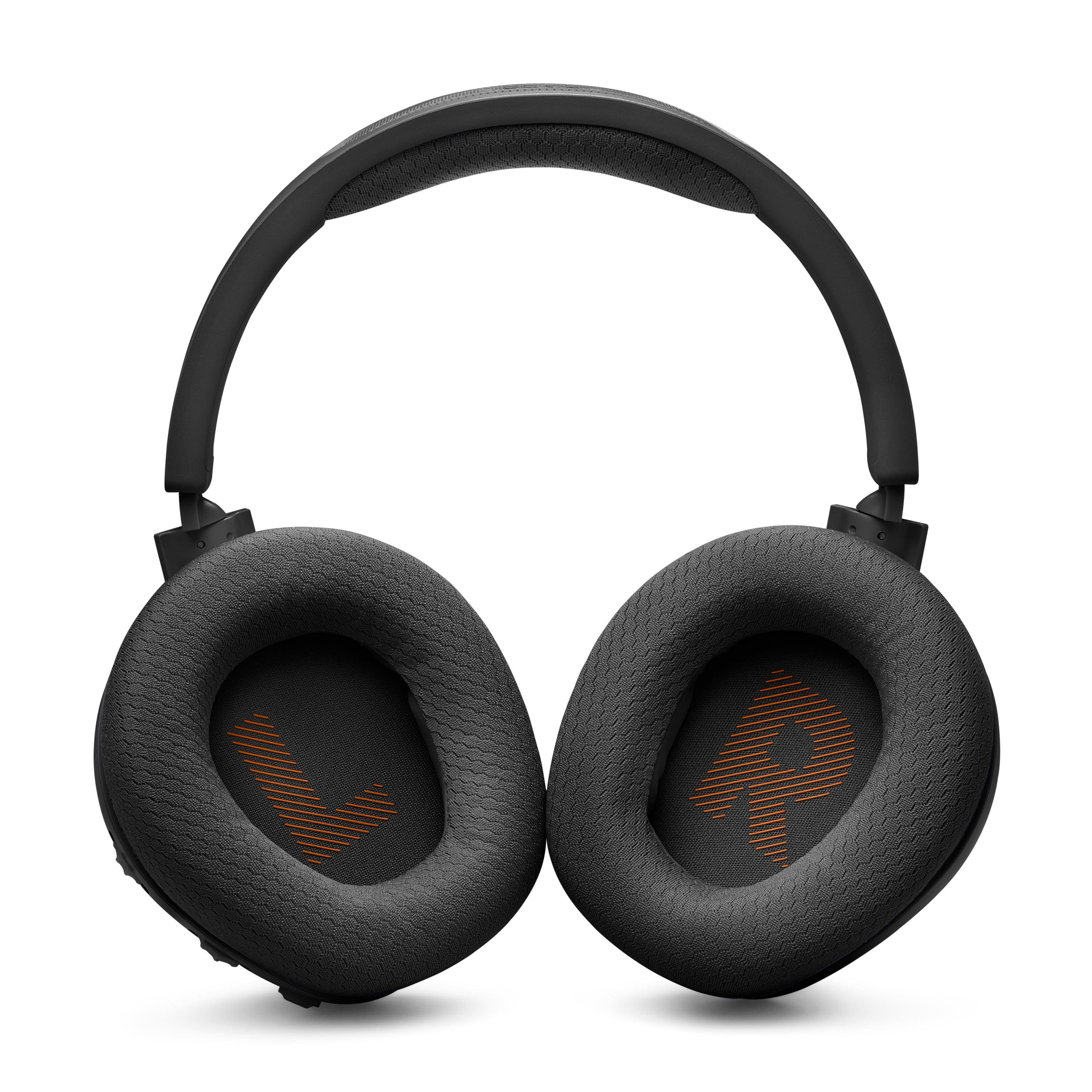 Alt View 3. JBL - Quantum 360X Wireless over-ear gaming headset with detachable boom mic - Black.