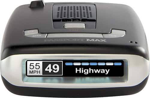 Front. Escort - PASSPORT Max Radar and Laser Detector - Black.