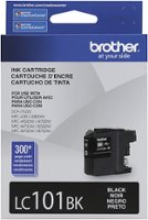 Brother - LC101BK Ink Cartridge - Black - Front_Zoom