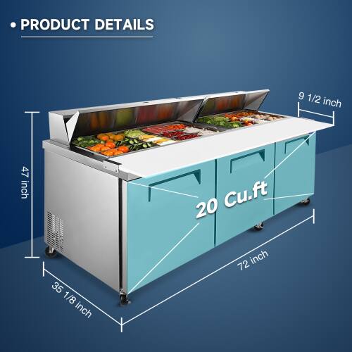 PRODUCT DETAILS

- 9 1/2 inch
- 47 inch
- 20 Cu.ft
- 35 1/8 inch
- 72 inch