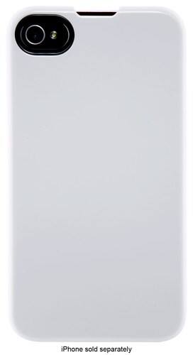 Front Standard. Agent18 - SlimShield Hard Case for Apple® iPhone® 4 and 4S - White.
