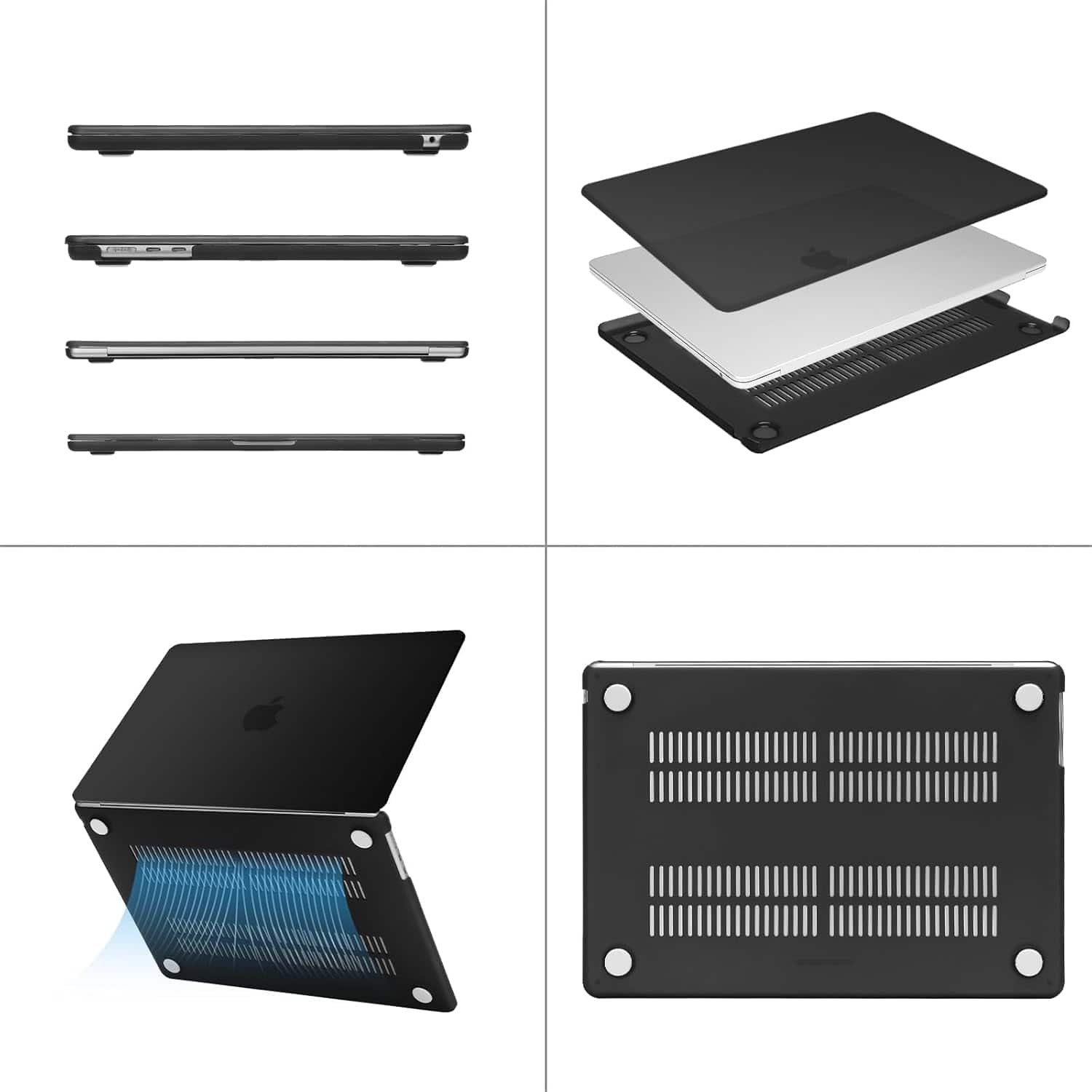 mosiso MacBook Air 15 inch Case for models A3448 A3241 A3114 A2941